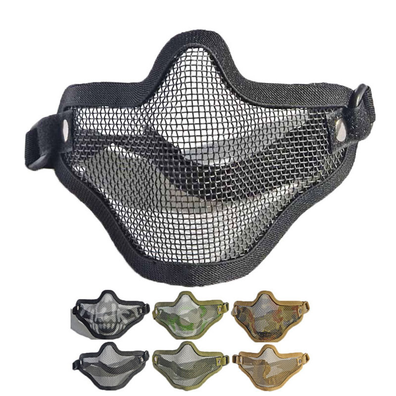 Respirator Half Face - Mezza maschera tattica in filo di