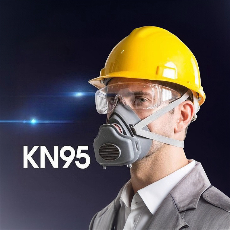 Mezza faccia Maschera antipolv - Kn95 Respirator Mask recensione e prezzo