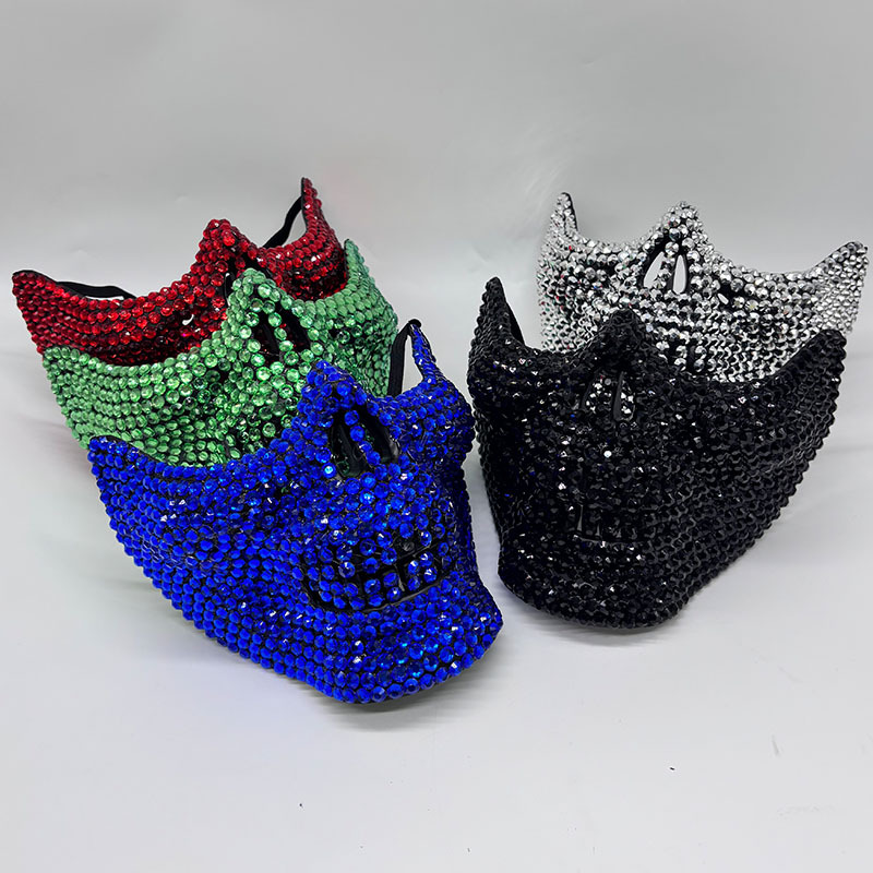 Maschera con mezza teschio con - Respirator Half Face recensione e prezzo