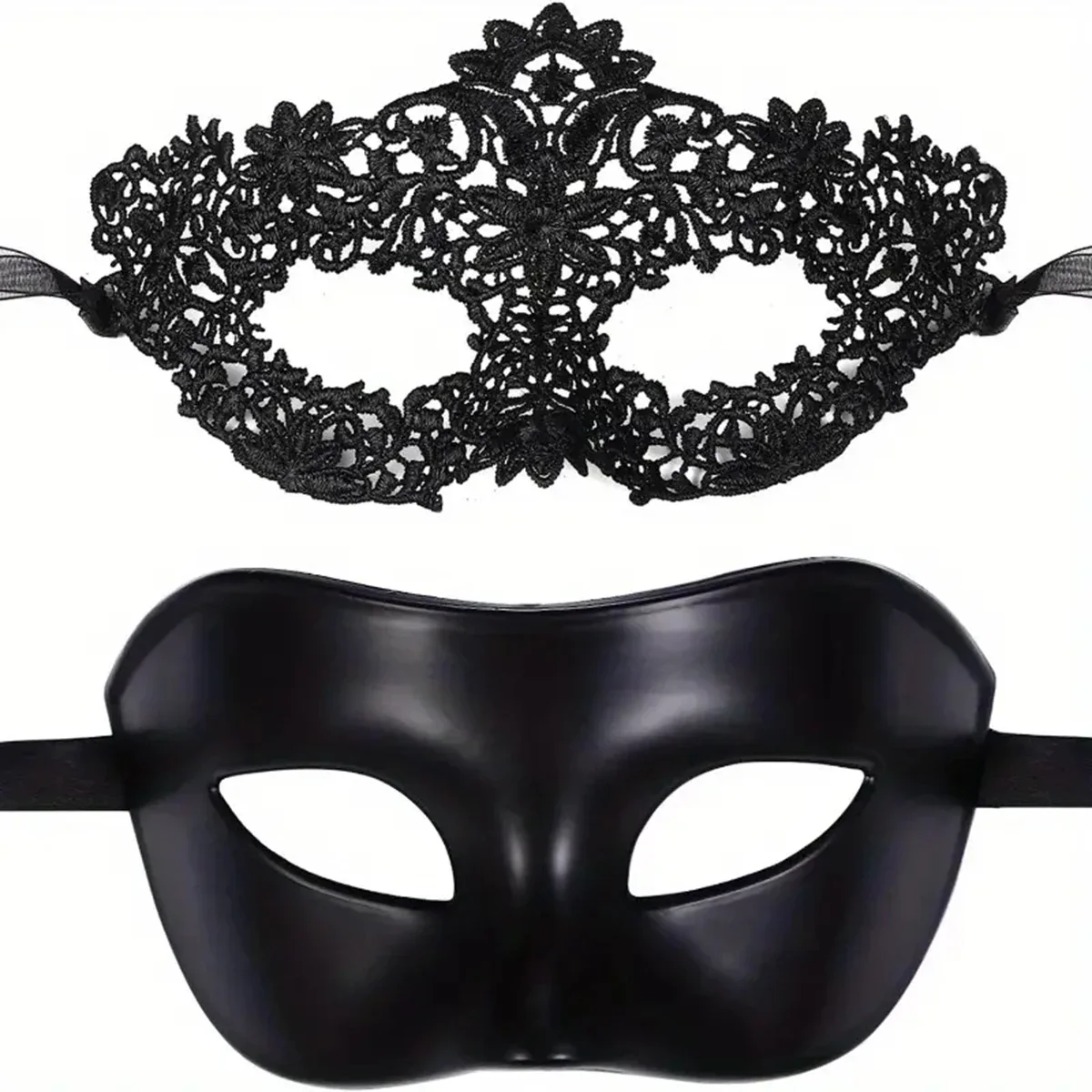 Set di 2 eleganti maschere in  - Black Face Mask Pack recensione e prezzo