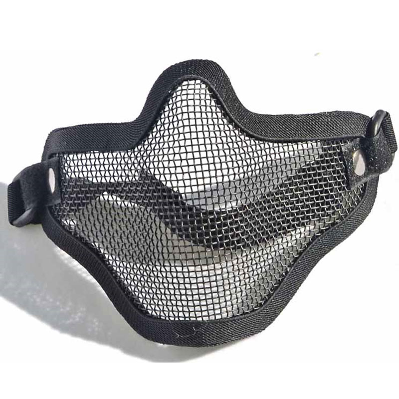 Mezza maschera tattica in filo - Respirator Half Face recensione e prezzo