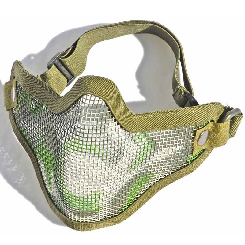 Mezza maschera tattica in filo - Respirator Half Face recensione e prezzo